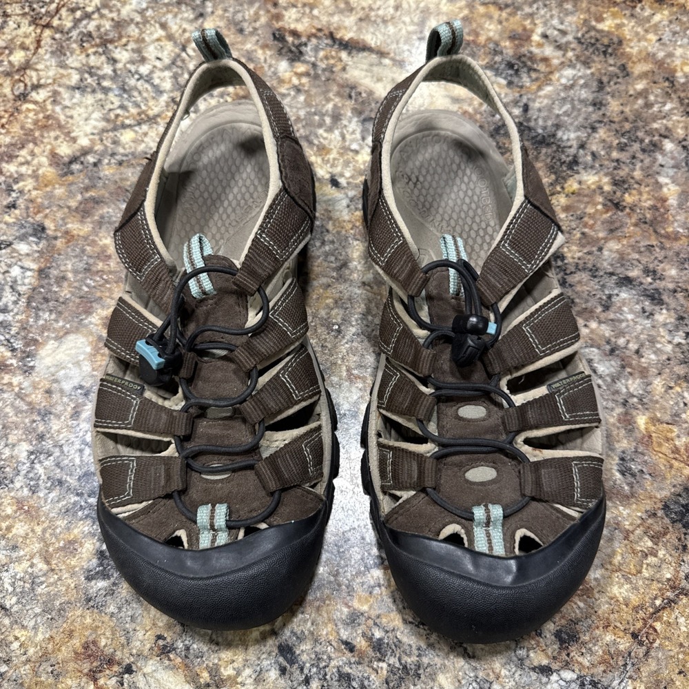 KEEN Waterproof Washable Water Sandals Brown Size 10.5